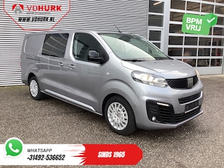 Fiat Scudo 2.0 MJ 145 pk DC Dubbel Cabine 6 Pers./ Camera/ Cruise/ PDC/ DAB/ Airco