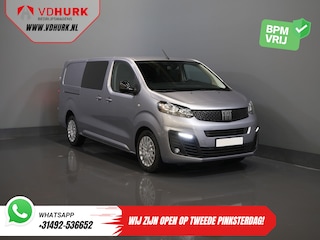 Fiat Scudo 2.0 MJ 145 pk DC Dubbel Cabine 6 Pers./ Camera/ Cruise/ PDC/ DAB/ Airco