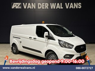 Ford Transit Custom 2.0 TDCI 130pk L2H1 Euro6 Airco | Camera | Apple Carplay | LED | Cruisecontrol | 2800kg Trekhaak Android Auto, Stoelverwarming, Verwarmde voorruit, Parkeersensoren
