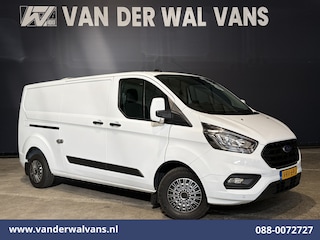 Ford Transit Custom 2.0 TDCI 130pk L2H1 Euro6 Airco | Camera | Apple Carplay | LED | Cruisecontrol | 2800kg Trekhaak Android Auto, Stoelverwarming, Verwarmde voorruit, Parkeersensoren