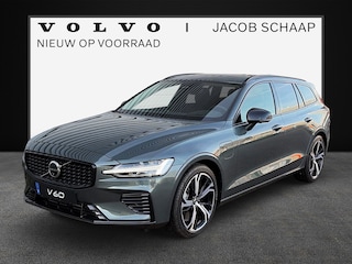 Volvo V60 T6 Plug-in hybrid AWD Ultra Dark / Gratis Lounge Pack twv € 3995 / Audio B&W / stoel ventilatie voor / 360 Camera /