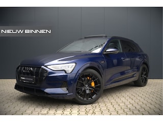 Audi e-Tron 50 quattro Launch edition Black 71 kWh S-Line | Panoramadak | Stoelverwarming | Adaptive Cruise Control | Memory Seat | Parkeersensoren | Keyless | Apple Carplay