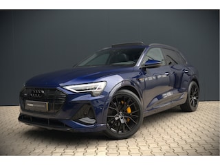 Audi e-Tron 50 quattro Launch edition Black 71 kWh S-Line | Panoramadak | Stoelverwarming | Adaptive Cruise Control | Memory Seat | Parkeersensoren | Keyless | Apple Carplay
