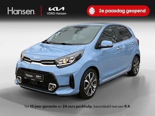Kia Picanto 1.0 T-GDi GT-Line I Schuifdak I Camera I Leder I Carplay I Clima | Apple Carplay/Android Auto | DAB