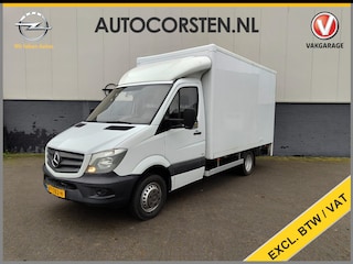 Mercedes-Benz Sprinter 516 2.2CDI 164PK Automaat 366 Euro 6 Meubellaadbak met Laadklep Trekhaak Navi Airco BlueTEC Bluetooth  Achterklep Betonplexvloer Zijdeur Origineel Nederlandse Sprinter 2.000KG Trekgewicht