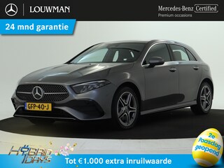 Mercedes-Benz A-klasse 250 e Star Edition AMG Line | AMG Line | Sfeerverlichting | Achteruitrijcamera | Apple CarPlay | Inclusief 24 maanden MB Certified garantie voor Europa.