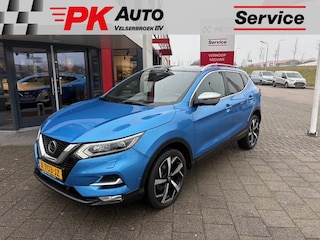 Nissan Qashqai 1.2 Tekna + | Navi | Trekhaak | Pano | 80.327 km Dealeronderhouden