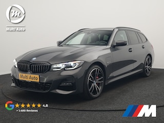 BMW 3-serie Touring 330e M Sport Plug In Hybrid 293pk Dealer O.H. PHEV | Head Up | Camera | Laser LED | Sfeerverlichting | Vernasca Lederen Sportstoelen & Stuur Verwarmd | Apple Carplay | Keyless | Blis | 19"L.M | Virtual | Navigatie | DAB |