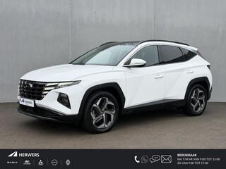 Hyundai Tucson 1.6 T-GDI PHEV Premium Sky 4WD / Dealer Onderhouden / Panoramadak / Standkachel / 360 Camera / Adaptieve Cruise / Apple Carplay & Android Auto / Navigatie / Stoel Verwarming / Stuurwiel Verwarming / Stoel Verkoeling / Elektr. Stoelen / Dodehoek detectie / Achterbank verwarming /