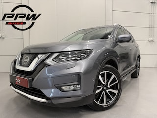Nissan X-Trail 1.6 DIG-T Tekna 7p. PANO/LED/LEER-SPORT/360CAMERA/KEYLESS/DAB/19"LMV/EL.VERST.STOELEN/STOEL+A.BANK VERWARMING/PRIVACY/GUNGREY-METALLIC