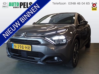 Citroën C4 1.2 Puretech sedan 130pk Shine automaat, Full options!!, Navigatie, Achteruitrijcamera, Clima controle, Cruise controle, Stoelverwarming,  Elek stoelen, Lederen bekleding, Panorama dak,Pdc V/A, Lm velgen 18'', Nederlandse auto!! Bovag afleverpakket 695,-