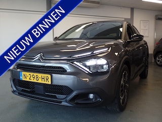 Citroën C4 1.2 Puretech sedan 130pk Shine automaat, Full options!!, Navigatie, Achteruitrijcamera, Clima controle, Cruise controle, Stoelverwarming,  Elek stoelen, Lederen bekleding, Panorama dak,Pdc V/A, Lm velgen 18'', Nederlandse auto!! Bovag afleverpakket 695,-