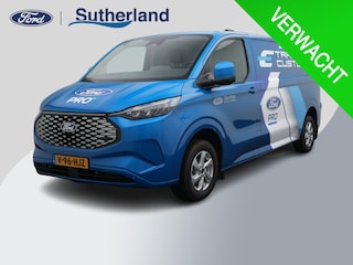 Ford Transit Cust. 320 L2H1 Limited 65 kWh 218pk | Wegklapbare Trekhaak | Adaptieve Cruise | Navigatie | BESTICKERING WORDT VERWIJDERD | Stoel/stuurverwarming