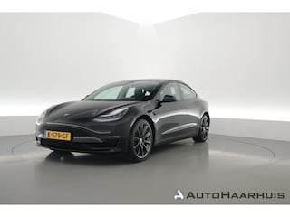 Tesla Model 3 Long Range AWD 75 kWh | 351pk | Pano | Warmtepomp | Dig. Cockpit | Stoelverw. | Elek. Stuur+ Stoel