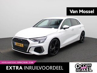 Audi A3 Sportback 35 TFSI S edition | Automaat | Stoelverwarming | S-Line Sport Stoelen | Navigatie | Afgevlakt Sportstuur | Virtual cockpit | Sport stoelen | Climate Control | LED | Bluetooth | Parkeersensoren | Cruise Control | Lichtmetalen Velgen | DAB |