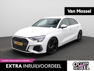 Audi A3 Sportback 35 TFSI S edition | Automaat | Stoelverwarming | S-Line Sport Stoelen | Navigatie | Afgevlakt Sportstuur | Virtual cockpit | Sport stoelen | Climate Control | LED | Bluetooth | Parkeersensoren | Cruise Control | Lichtmetalen Velgen | DAB |