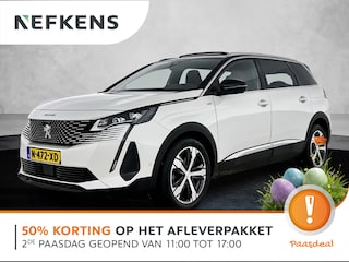 Peugeot 5008 SUV GT 130pk | 7 Zitplaatsen | Navigatie | Schuif-/kanteldak | 360° Camera | FOCAL HiFi | Climate Control | Adaptieve Cruise Control | Full Led koplampen | Handsfree Achterklep | Stoelverwarming | Keyless | Parkeersensoren v+a | Dodehoeksensor | Grip Control | Apple Carplay / Android Auto | DAB+ radio | Donker getint glas | 18" lichtmetalen velgen |