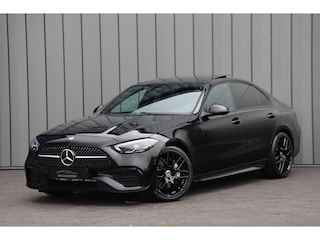 Mercedes-Benz C-klasse 180 AMG | 170PK | Panoramadak | Sfeerverlichting | Memory | Distronic | Clima | Carbon | Led | NL-Auto | 2025.