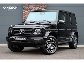Mercedes-Benz G-klasse 580 EQ Exclusive AMG Line 116 kWh | Techniekpakket | Winterpakket | Distronic | Burmester | Keyless Go | Schuifdak | Verwarmd Stuurwiel | Exclusief Leder |