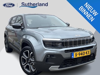 Jeep Avenger Summit 54 kWh |SCI|156pk Automaat | Adaptieve Cruise | Achteruitrijcamera | Elektrische Achterklep