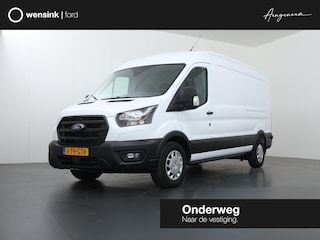 Ford Transit 350 | 2.0 TDCI | L3 H2 | Trend | TREKHAAK 2500 KG AHW | CLIMATE CONTROL | NAVIGATIE | PARKEERSENSOREN V+A | CRUISE CONTROL | BIJRIJDERSBANK | LAADRUIMTE PAKKET | APPLE CARPLAY / ANDROID AUTO | STOEVERWARMING