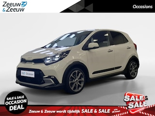 Kia Picanto 1.0 T-GDi X-Line 5p | Stoel en stuurverwarming | Climate control | Cruise control | Lederen bekleding | Keyless met startknop |