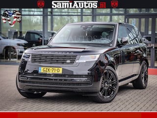 Land Rover Range Rover P550e 551 PK GARANTIE TOT 14-03-2029 | ACHTERAS BESTURING | SOFT CLOSE | HEAD-UP | PHEV | 23 INCH VELGEN | PANORAMADAK | STUURVERWARMING | STOEL KOELING | Fabrieksgarantie tot 14-03-2029 – Geniet van gemoedsrust met uitgebreide dekking tot deze datum. GZK-71-D