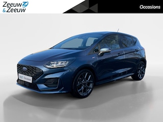Ford Fiesta 1.0 EcoBoost Hybrid ST-Line X | Dealer onderhouden | Winter pack | 17" lichtmetalen velgen | Parkeersensoren voor en achter | Achteruitrijcamera | Draadloos opladen mobiel | Apple carplay & Android auto | Cruise control |