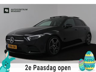 Mercedes-Benz A-klasse 180 Business Solution AMG (PANORAMADAK, STOELVERWARMING, ELEKTRISCHE STOELEN-, SFEERVERLICHTING, NL-AUTO)