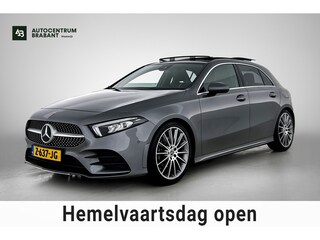 Mercedes-Benz A-klasse 180 Premium AMG-Line(Dealer OnderH, Panorama, Lane Assist, StoelV, Carplay, Navi, Climate Con, Etc)