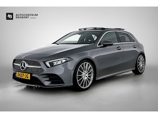 Mercedes-Benz A-klasse 180 Premium AMG-Line(Dealer OnderH, Panorama, Lane Assist, StoelV, Carplay, Navi, Climate Con, Etc)