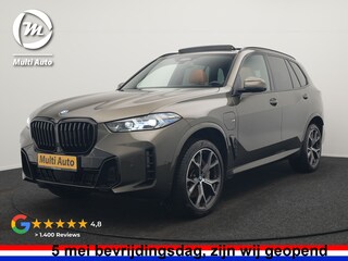 BMW X5 xDrive50e M Sport Plug In Hybrid 490pk Dealer O.H. PHEV | Panodak | Luchtvering | Laser LED | Head Up | Adaptive Cruise | 360 Camera | Lederen Sportstoelen Memory & Ventilatie | Bekerhouders Verwarmd & Gekoeld | Harman & Kardon