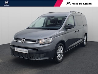 Volkswagen Caddy Combi Maxi Life 1.5 eHybrid 115pk Automaat 17" lm. velgen · Navigatie · 7-zits · Achteruitrijcamera · Garantie tot 25-06-2027