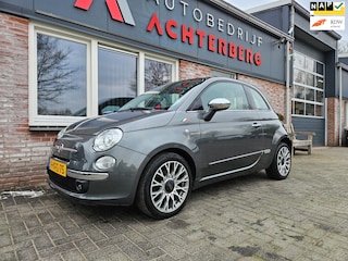 Fiat 500 0.9 TwinAir Lounge Leer! Xenon! Panoramadak! Leuke Nette Auto! Dealer Onderhouden!