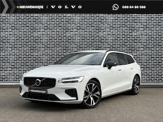 Volvo V60 Plug-in Hybrid T6 AWD Plus Dark | Adaptive cruise control | Harman Kardon audio | Stoel- en stuurverwarming | Getint glas | Achteruitrijcamera | Parkeersensoren voor + achter | Navigatie | Apple Carplay / Android Auto | Dode hoek detectie BLIS |