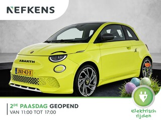 Abarth 500 Turismo 42 kWh 155pk Automaat | VOORRAAD VOORDEEL | Direct leverbaar | Glazendak | 3 Fase | Dodehoekdetectie | 18"LMV | Camera |