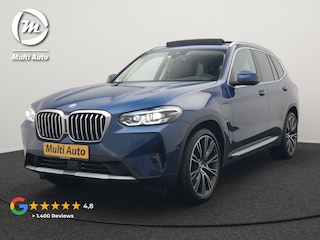 BMW X3 xDrive30e Business Edition Plus Plug In Hybrid 293pk FACELIFT Dealer O.H. PHEV | Trekhaak Af Fabriek | Panodak | Head Up | Adaptive Cruise | Adaptief Onderstel | Lederen Sportstoelen Memory & Ventilatie | Camera | Keyless | Apple Carplay | Navigatie | Virtual | DAB | 21"L.M |