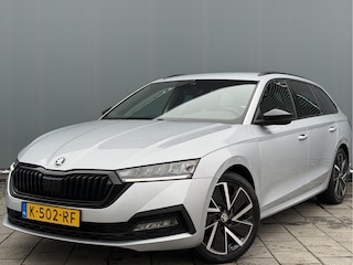 Skoda Octavia Combi BWJ 2021 | 1.0 e-TSI 111PK Sport BuS. AUTOMAAT | TREKHAAK | SPORTSTOELEN | CAMERA A | CARPLAY | CLIMA | NAVI 18'' LMV |