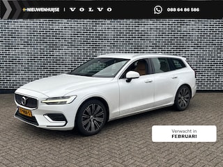 Volvo V60 2.0 T5 Inscription | Navigatie | Apple Carplay | Android Auto | Nappa Lederen Bekleding | Trekhaak | Stoelverwarming | Elektrische Achterklep | Lichtmetalen Velgen 18 inch | Parkeersensoren