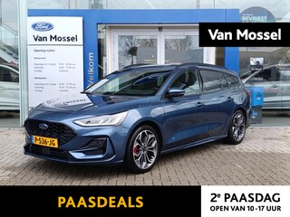 Ford Focus Wagon 1.0 EcoBoost ST Line X Business | Adaptieve Cruise Control | Trekhaak | Stoel/stuur voorruitverwarming | 18 inch LMV | Dodehoekdetectie | Elek. achterklep
