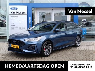 Ford Focus Wagon 1.0 EcoBoost ST Line X Business | Adaptieve Cruise Control | Trekhaak | Stoel/stuur voorruitverwarming | 18 inch LMV | Dodehoekdetectie | Elek. achterklep