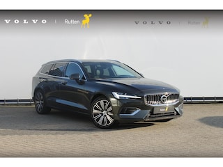 Volvo V60 T6 350PK Automaat Recharge AWD Inscription Panoramisch schuif-kanteldak / Semi elektrisch wegklapbare trekhaak / DAB+ / Apple Carplay / Lederen bekleding / 360graden camera