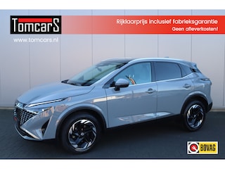 Nissan Qashqai 1.3DIG-T MHEV 158PK Automaat N-Connecta Pano-dak/Winter-pack/Elektr.-klep/Head-Up/Adapt.-cruise