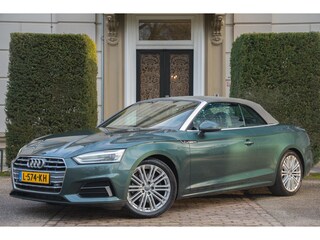 Audi A5 Cabriolet 2.0 TFSI S-Line TREKHAAK | KEYLESS | STOELVERW | PDC | GOTLANDGRÜN