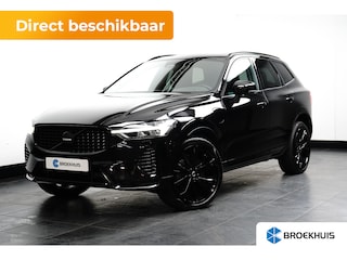 Volvo XC60 2.0 T6 Plug-in hybrid AWD Plus Black Edition | Panoramadak | Trekhaak | Stoelkoeling | Luchtvering | Camera | 21'' | Stoel en stuurwielverwarming | Adaptieve cruise control |