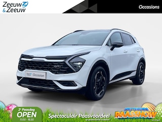 Kia Sportage 1.6 T-GDi Hybrid GT-Line |  Keyless entry | Stoel + Stuurverwarming | Apple Carplay/ Android Auto | Parkeersensoren Voor+Achter | Elektrische achterklep | Elektrisch Verstelbare Voorstoelen | Schuif/Kanteldak