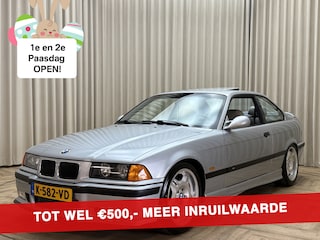 BMW 3-serie Coupé E36 3.0 Compressor 406 PK / Active Supercharged / Arktissilber / Full Option / Uniek