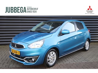 Mitsubishi Space Star 1.0 Intense Airco, 71 pk, Orig. NL, Lederen stuurwiel