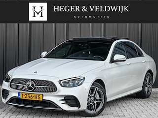 Mercedes-Benz E-klasse 300 e 4MATIC 320pk AMG Line | Panorama dak | Burmester Sound | Distronic | Memory seats | Head-Up | Ambiance interieur  | Camera 360 | Full Led