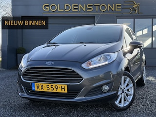 Ford Fiesta 1.0 EcoBoost Titanium Navi,Trekhaak,Clima,Cruise,Pdc,5 Deurs,Lm velgen,D-riem recent vv,Nieuwe Apk bij Aflevering